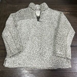 dylan Textured Gray Cowl Sweater